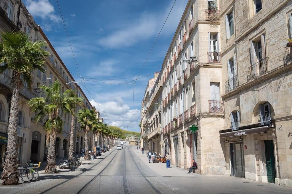 Le Shabby Chic, Beau T2, Patio, Centre Ville Montpellier Eksteriør bilde